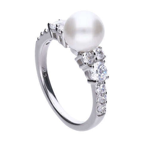 Pearl solitaire with stones