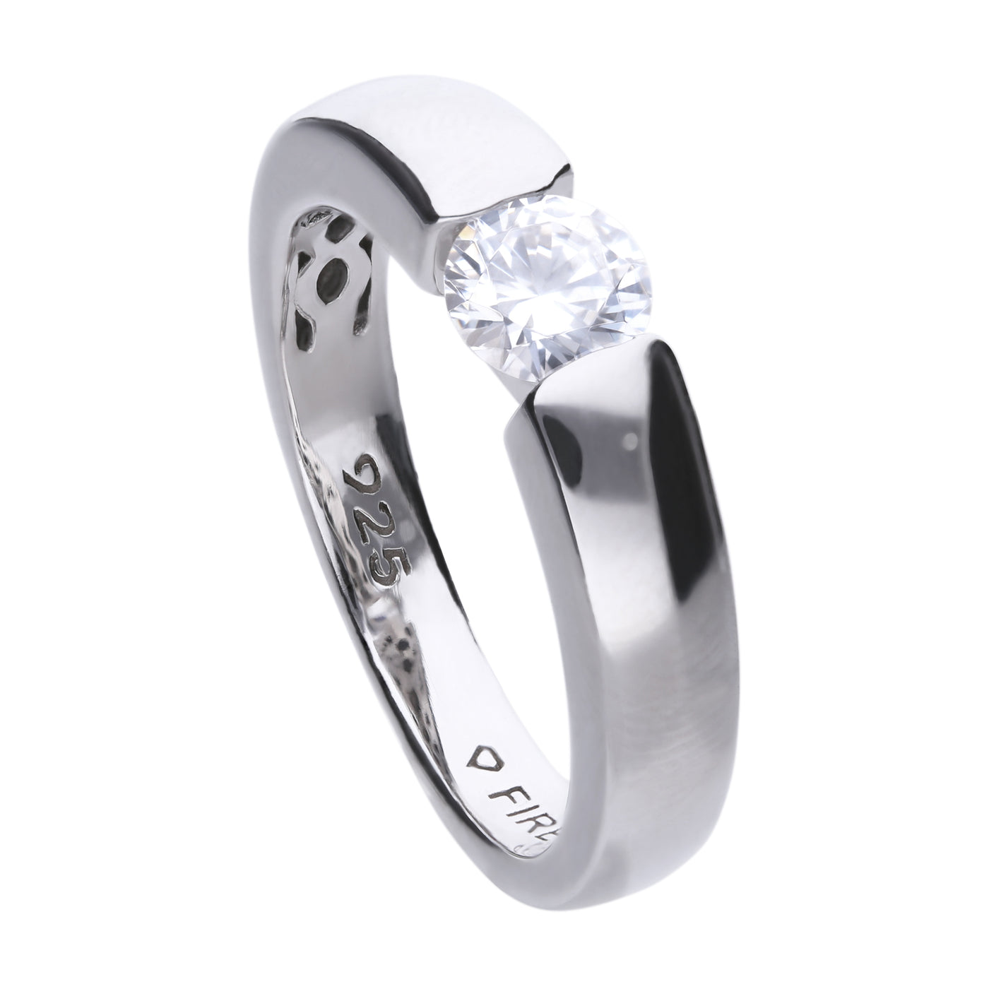 Octavia Pear Salt & Pepper Diamond Ring – Capucinne