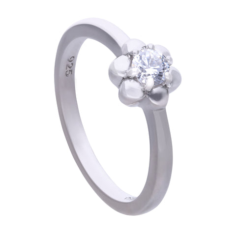 Flower shaped ring