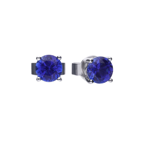 Mini sapphire earrings