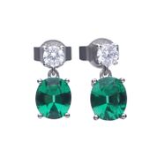 Emerald Drop Earrings