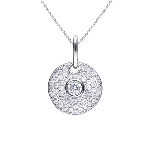 Big circle necklace