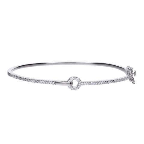 Classic bracelet with zirconia